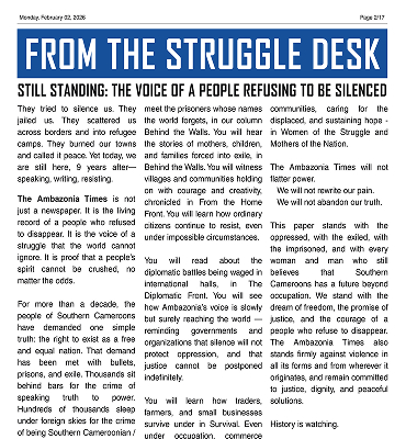 Still Standing: The Voice of a People Refusing to Be Silenced